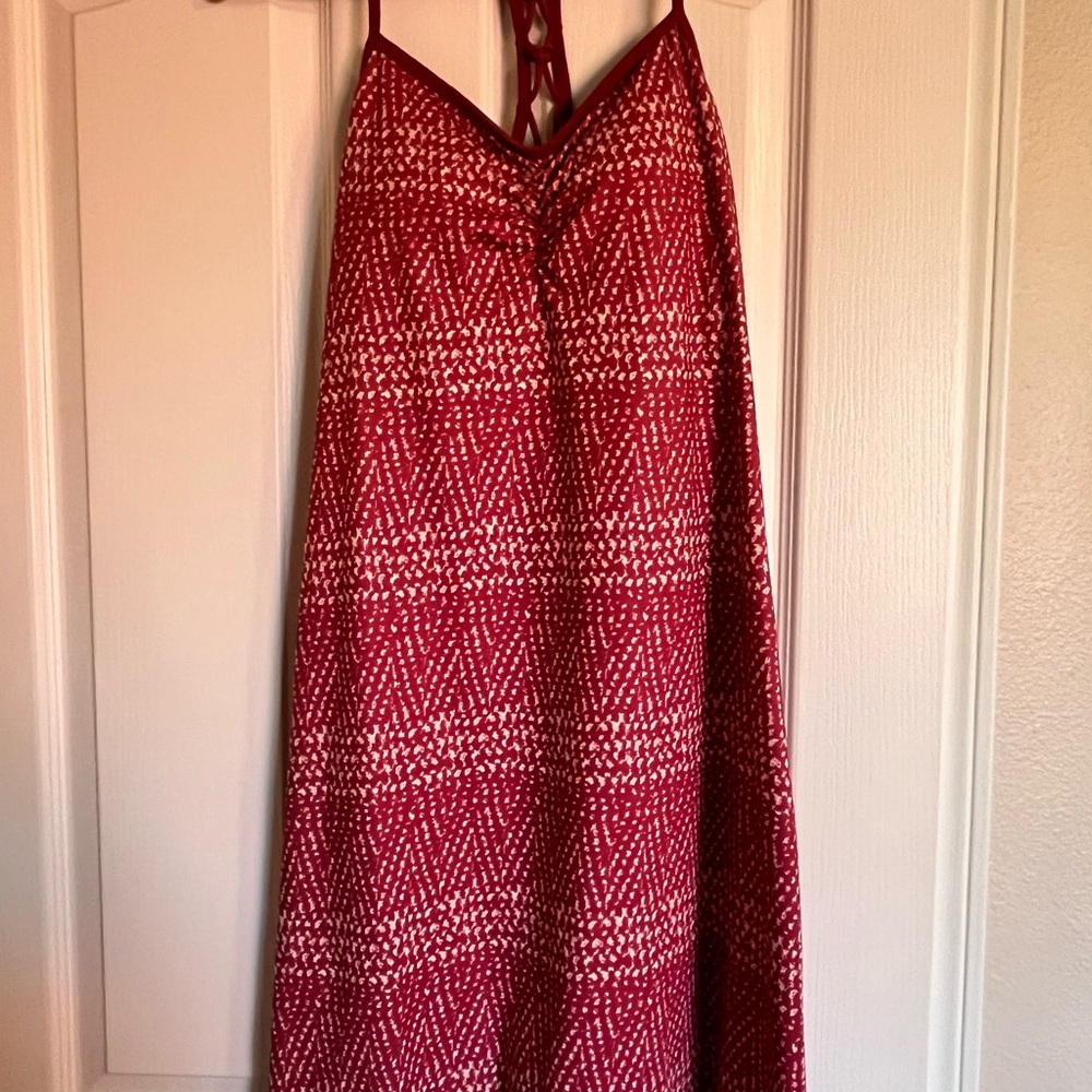 Prana Burgundy Halter Top